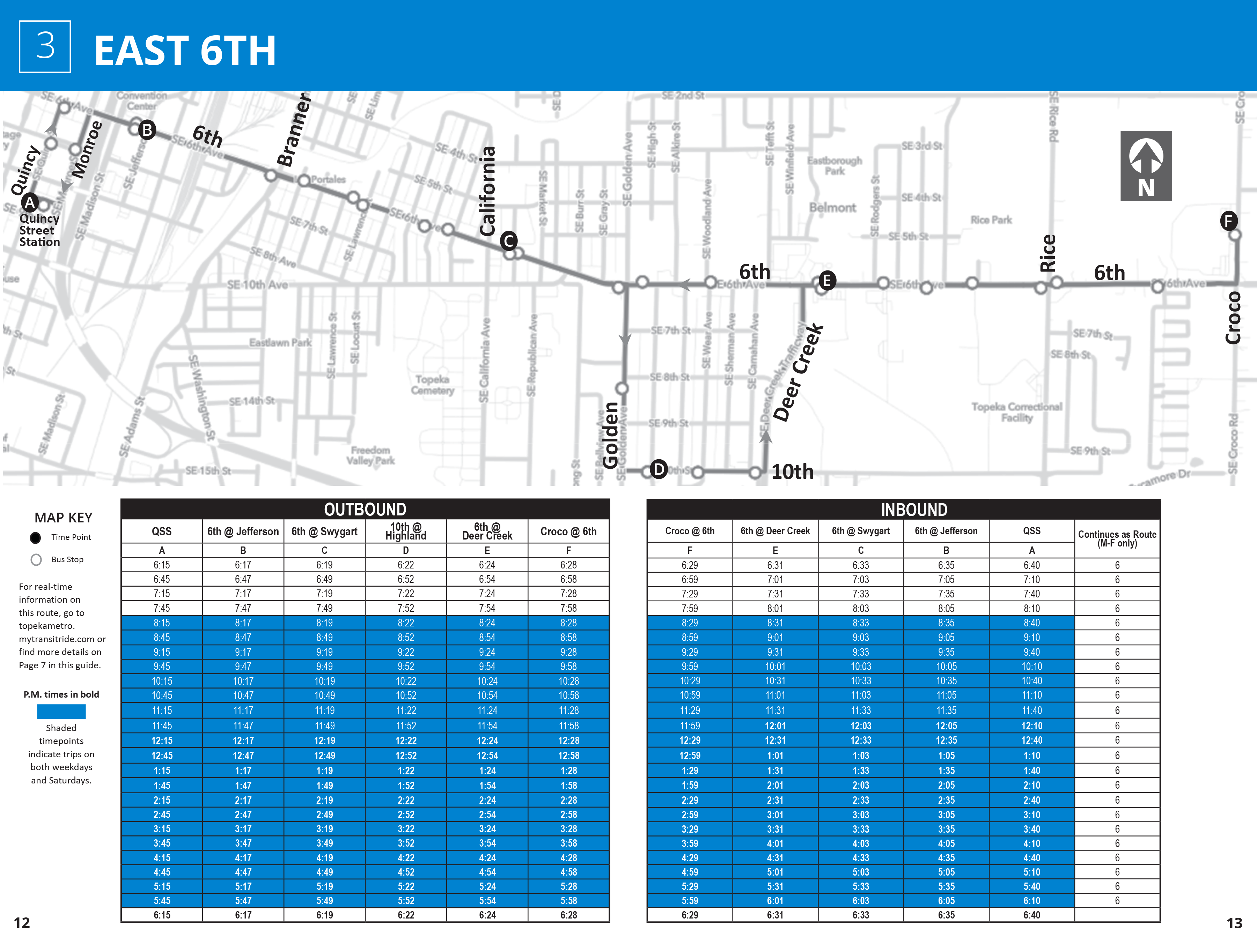 East 6th Route 3