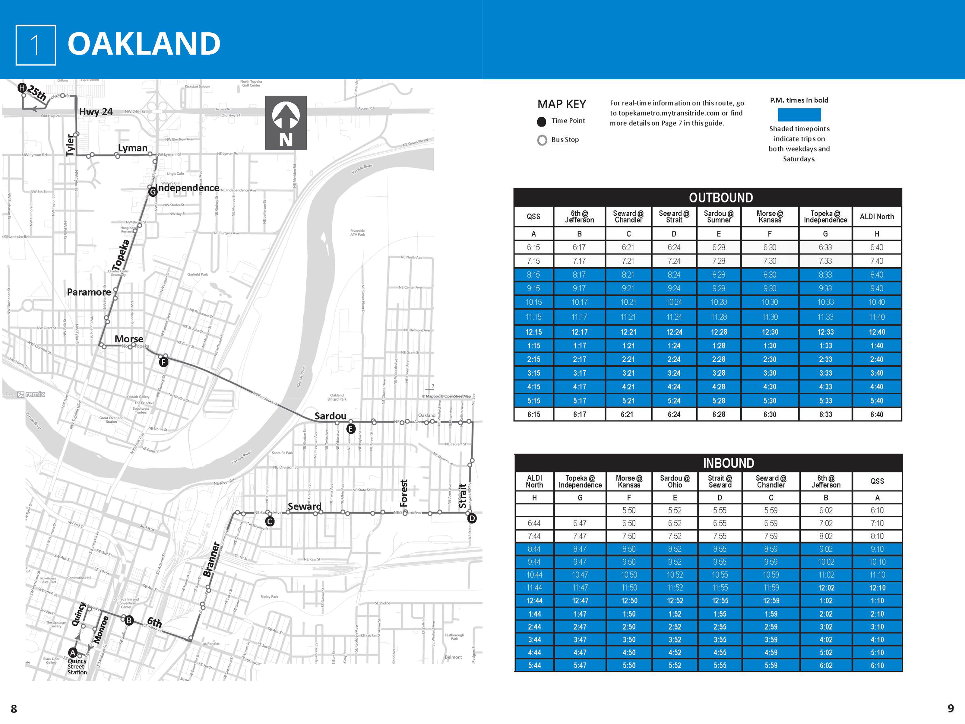 Route 1 Oakland